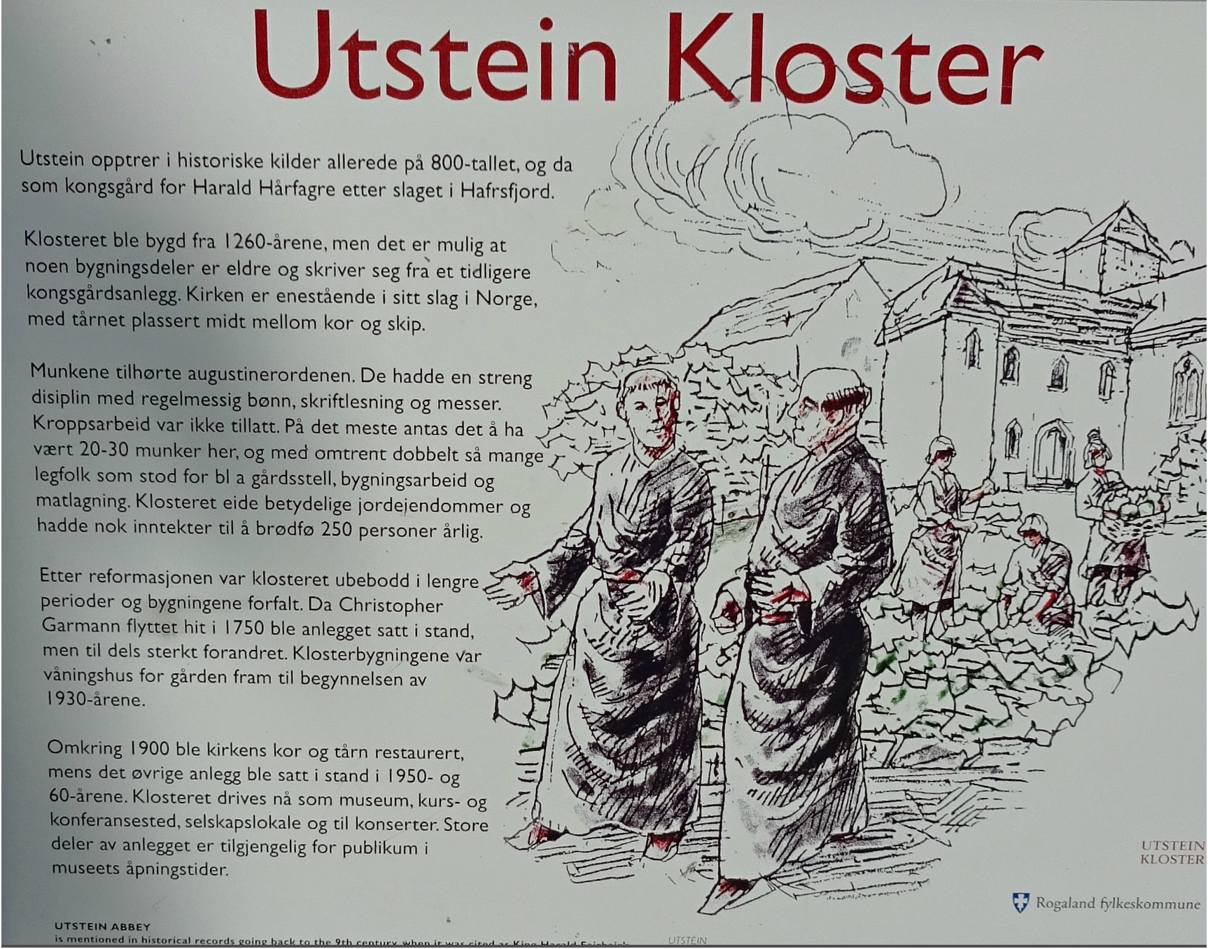 Utstein: Avaldsnes Vikinge Boplass-Hotell Mosteröy og Fjölöy Fort